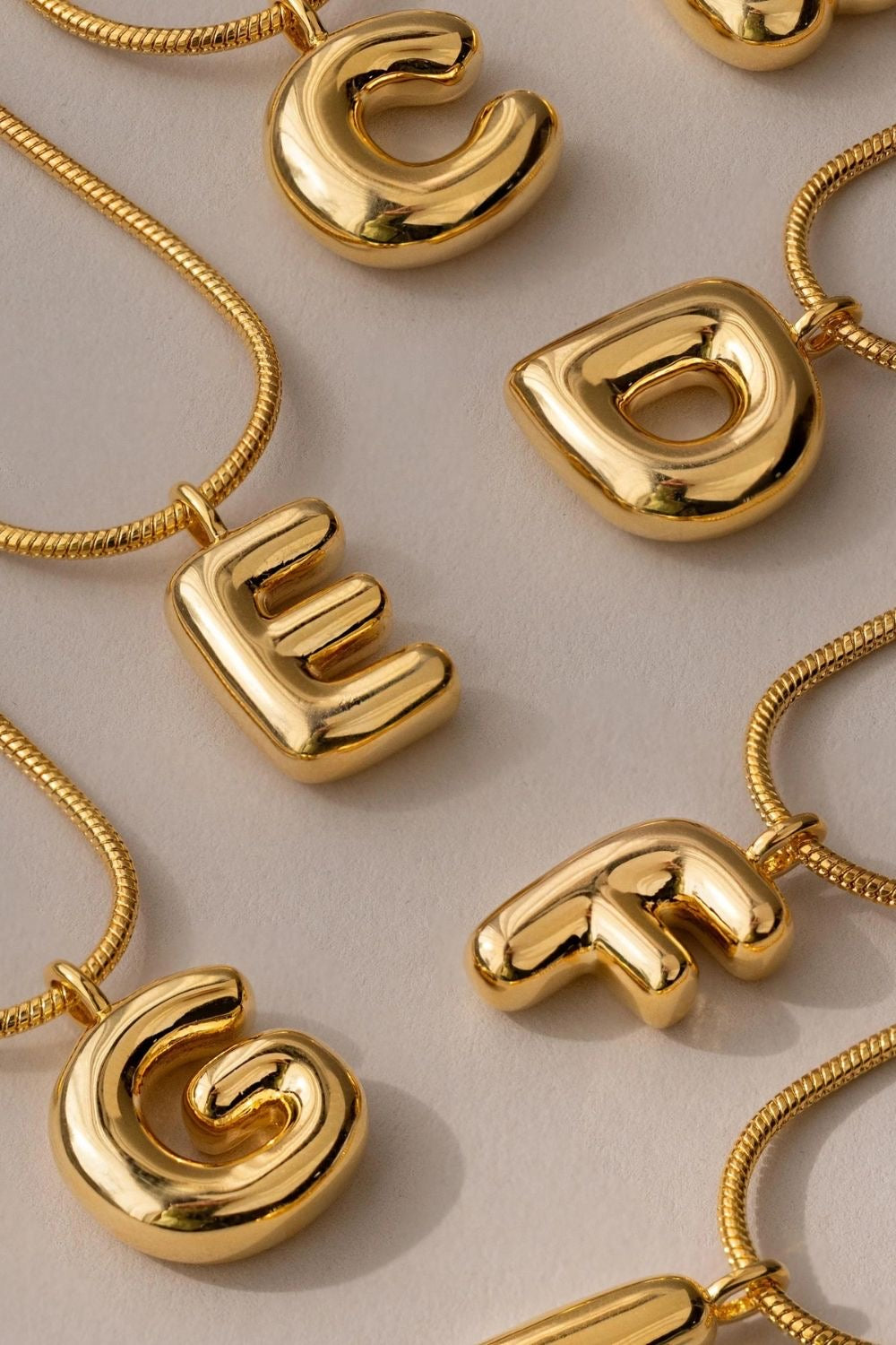 Mini bubble letters