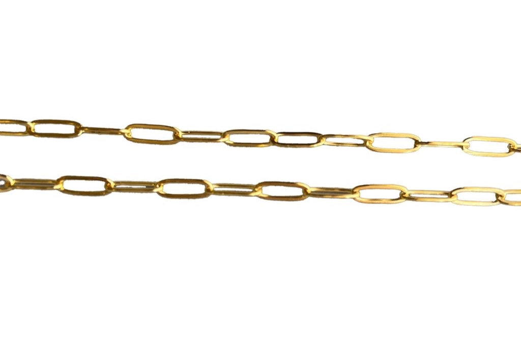 Classic gold plated chain
