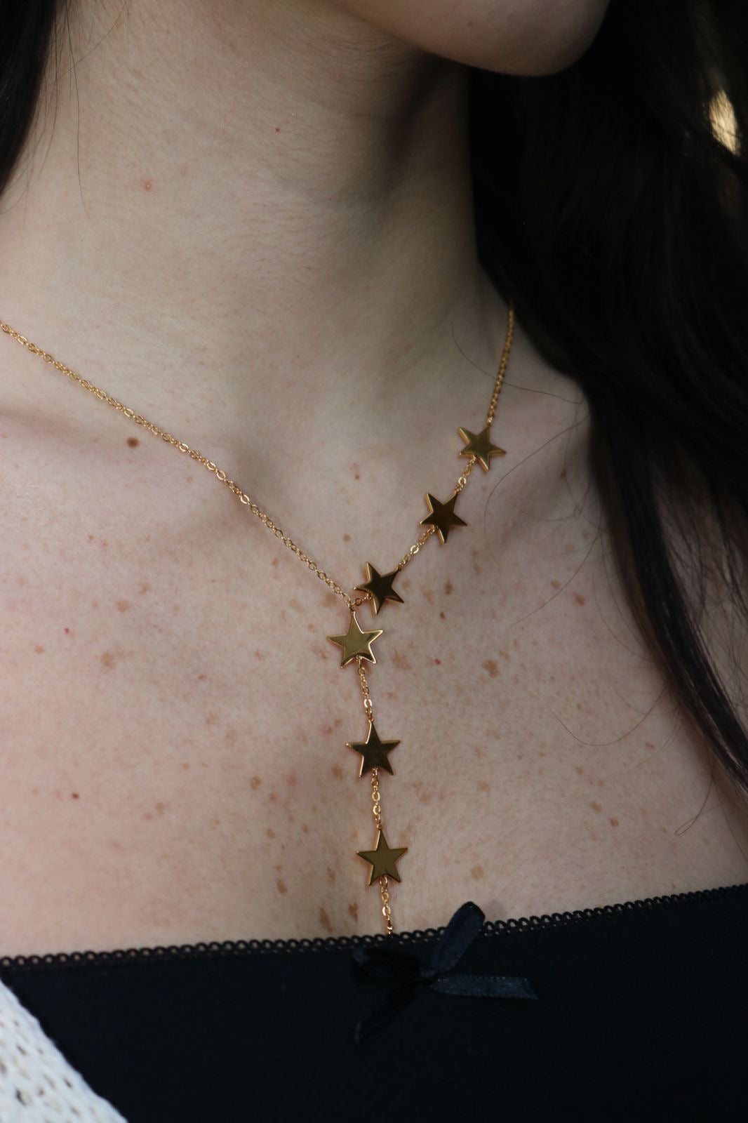 Amy Gold stars Necklace