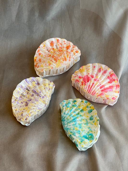 Seashell hairclip