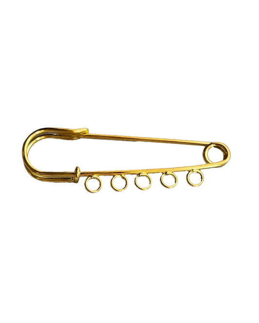 Gold pin