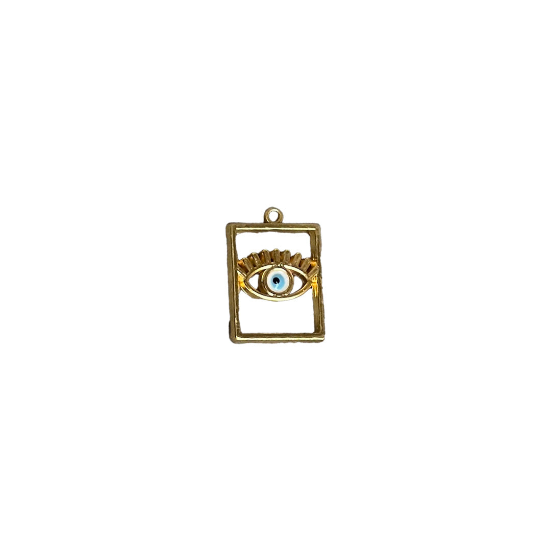 Framed evil eyes
