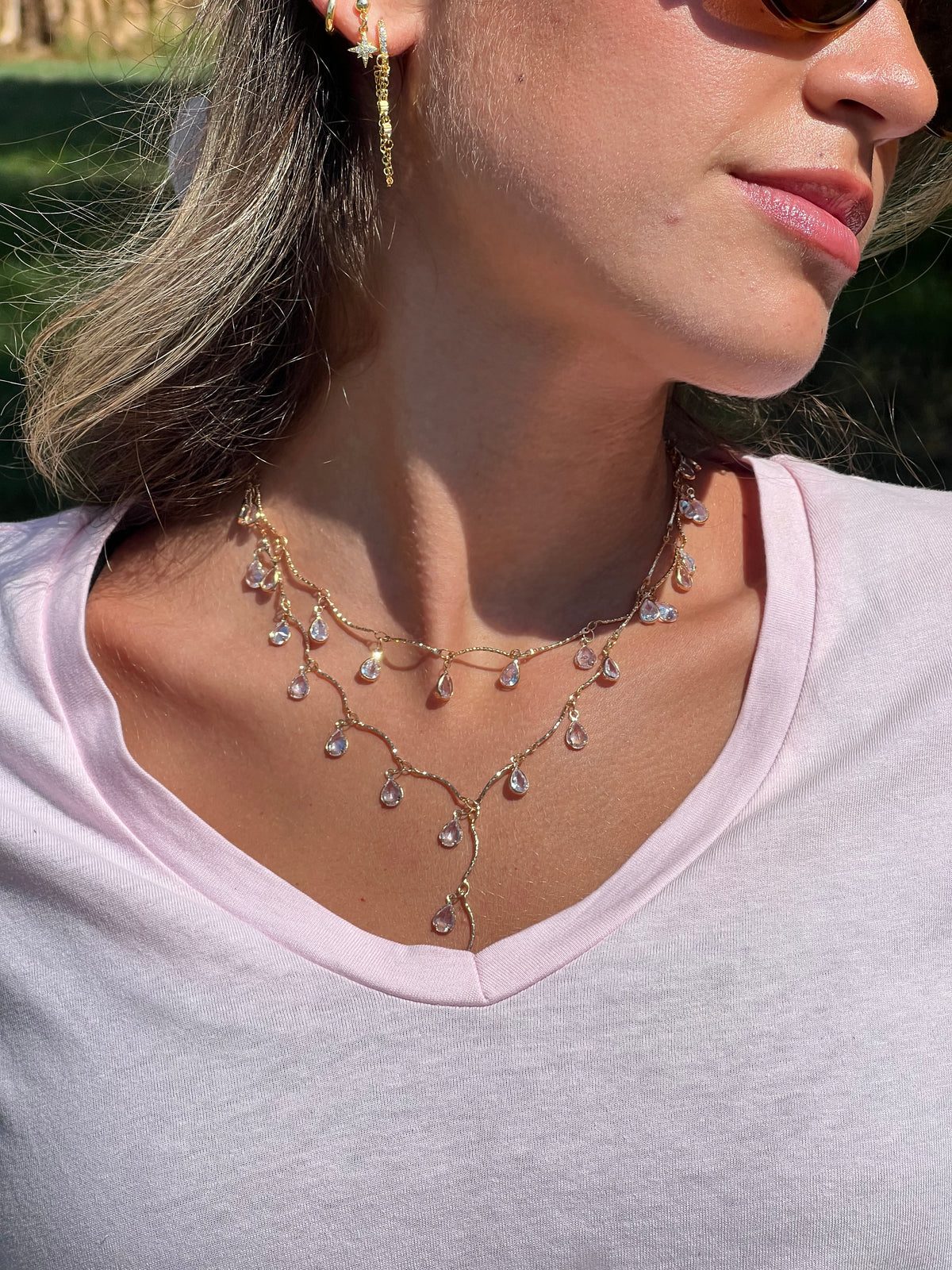 Dewdrop necklace