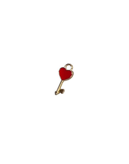 Heart lock charm