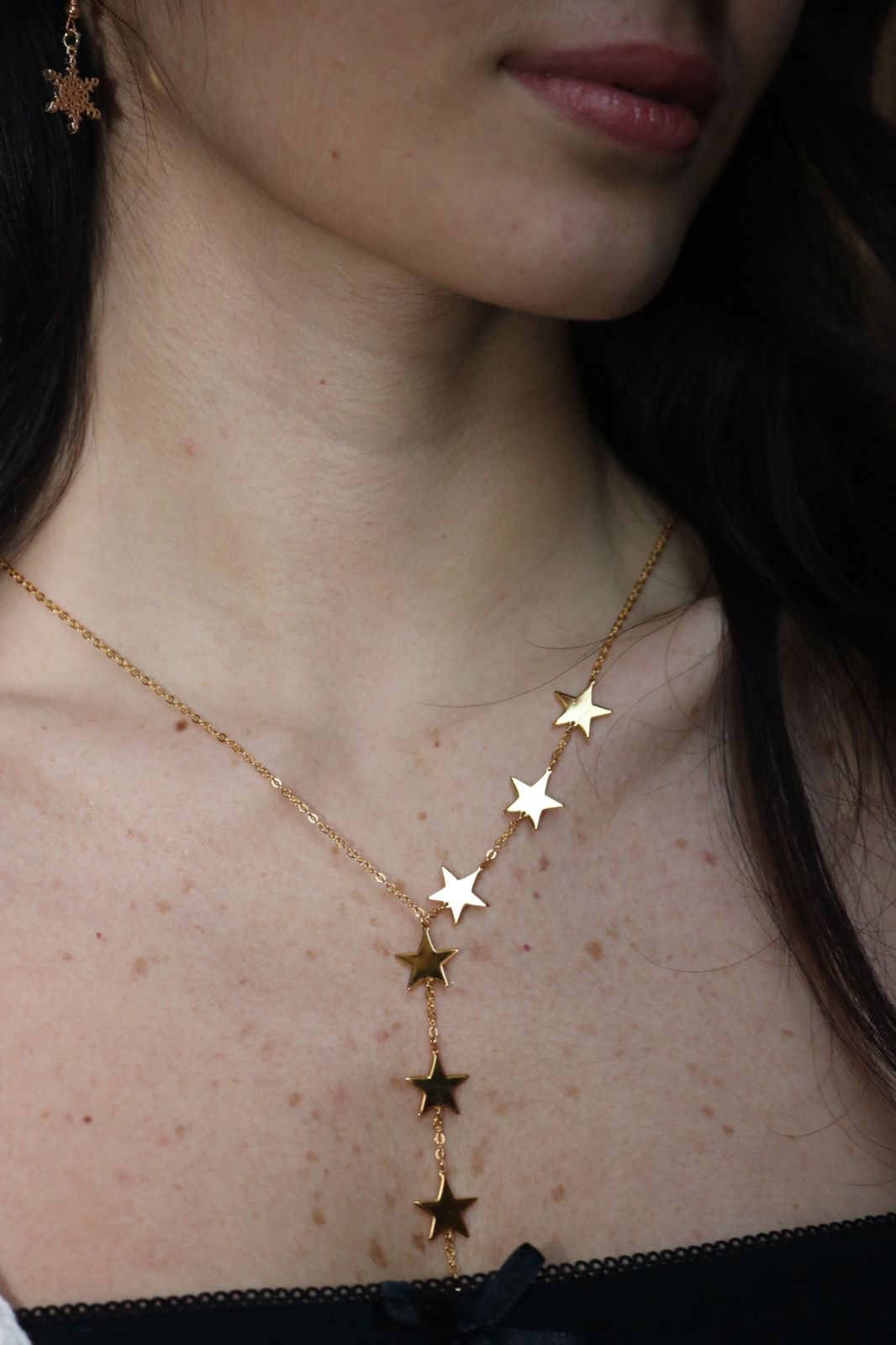 Amy Gold stars Necklace