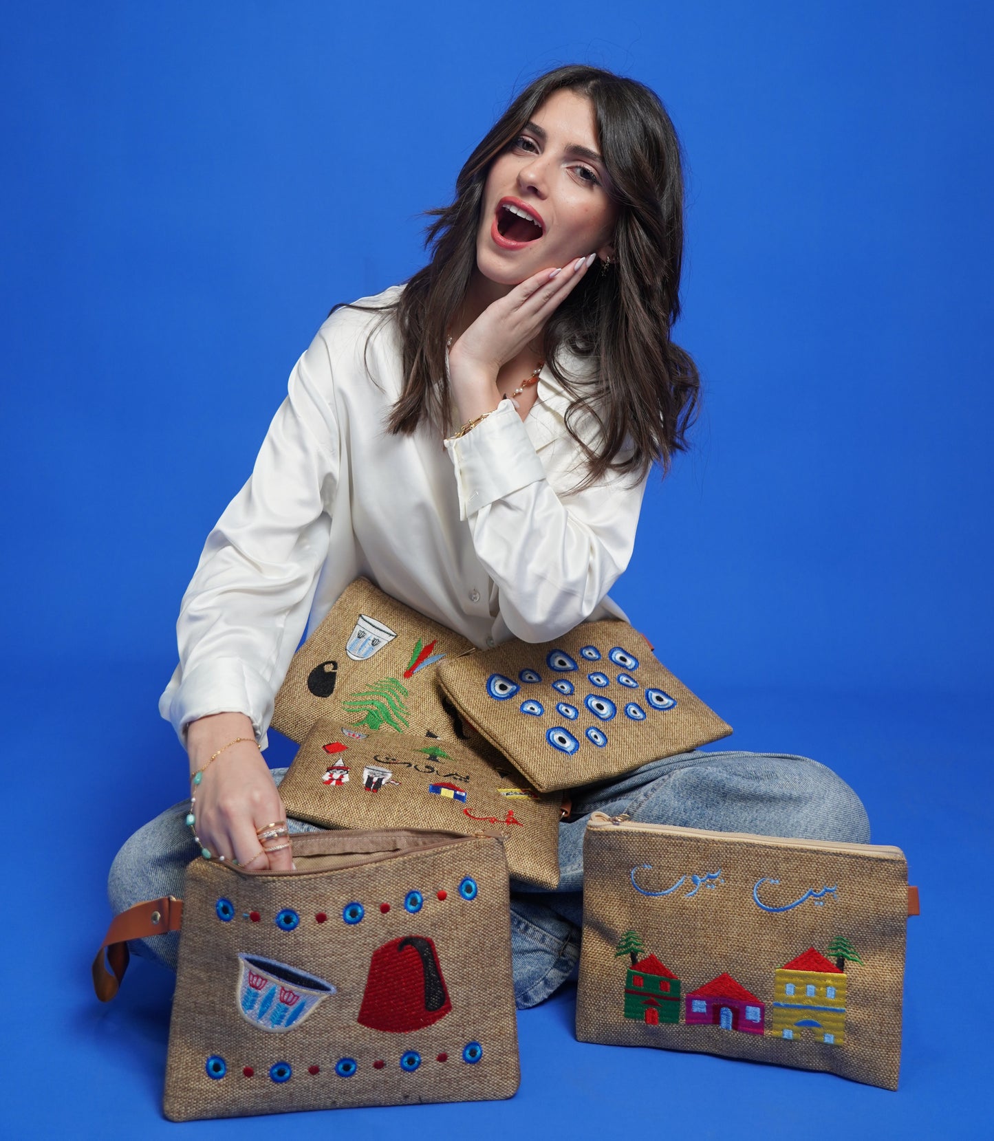 Lebanese Traditions Pouches