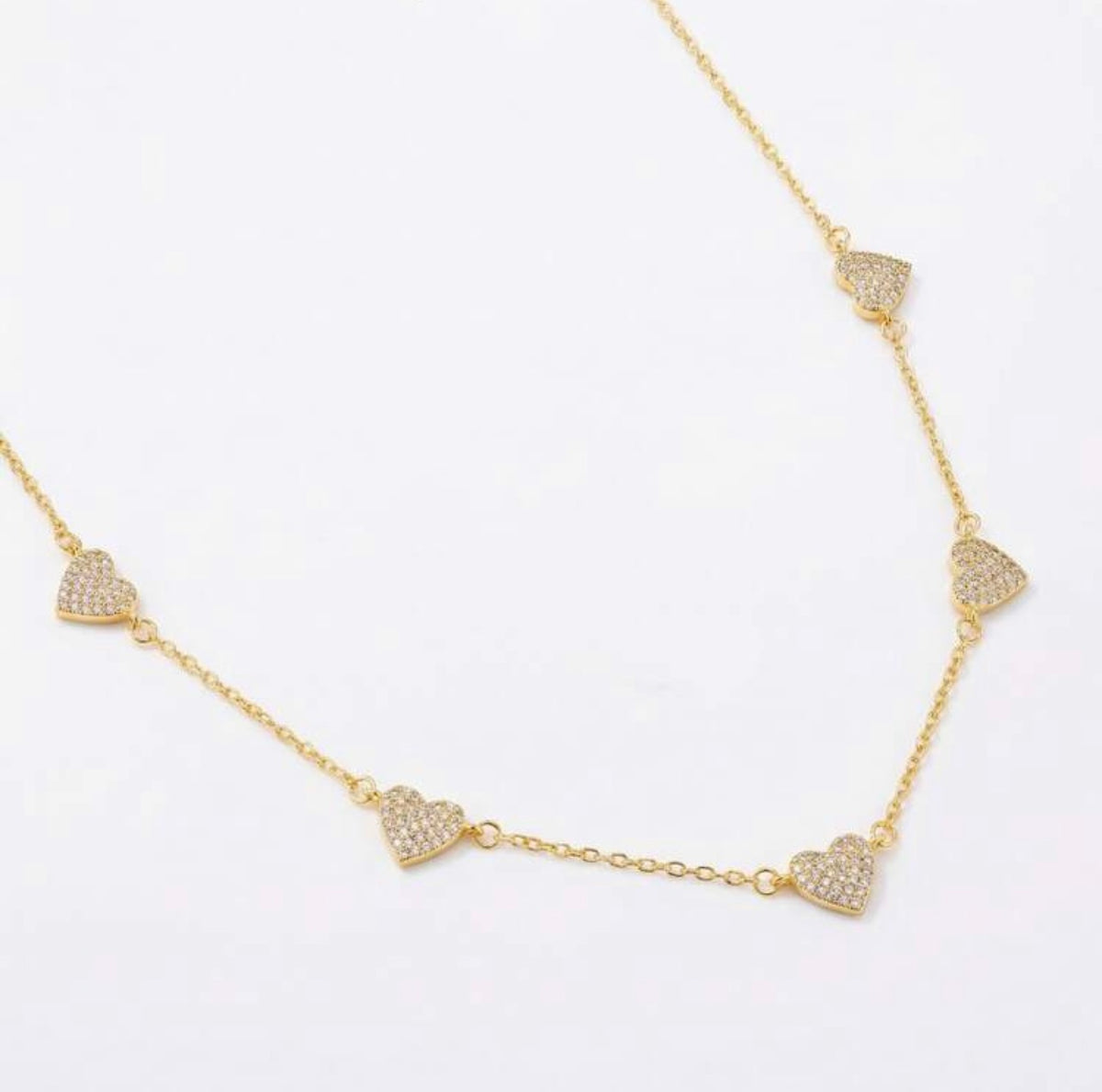 Raya hearts necklace