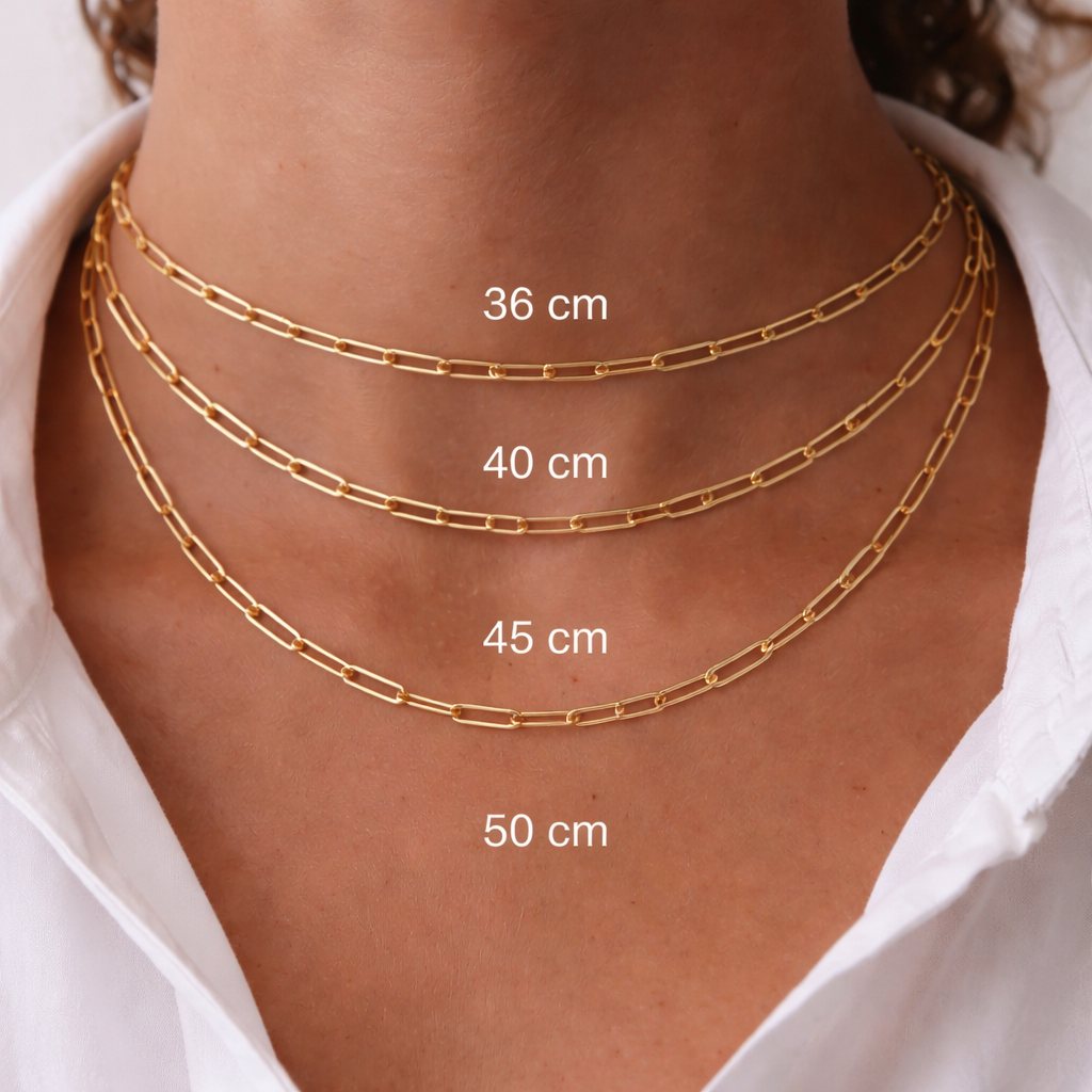 Classic gold plated chain